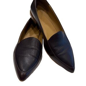 Everlane Womens Modern Day Leather Loafers Dark Brown Sz 8.5